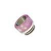 Armerah Abstract 810 Drip Tip eCig Mouthpiece Short/Wide Resin/Steel Single