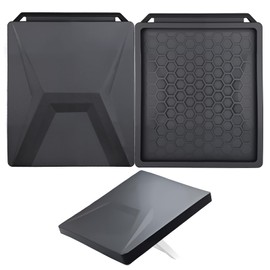 Htudcoue Starlink Mini Protective Cover - Shockproof, Scratch-Resistant & Dustproof Silicone Case for Starlink Mini Dish Accessories, Fits 12.13 x 10.63 Inches, Black