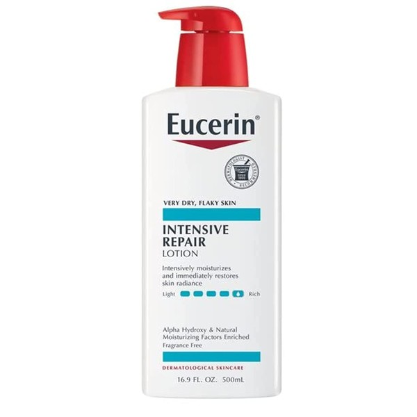 Eucerin Intensive Repair Enriched Lotion, 16.9 Fl Oz (Pack of 2)