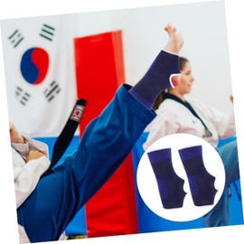 BIUDECO Ankle Protector Sleeve High Elastic Compression Support for Basketball Soccer Boxing Taekwondo 1 Pair Adjustable Ankle Guard for Sports Injury Prevention