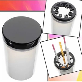 Vaso Limpia Pinceles Acrilico Pintura Esmalte Gel Uñas
