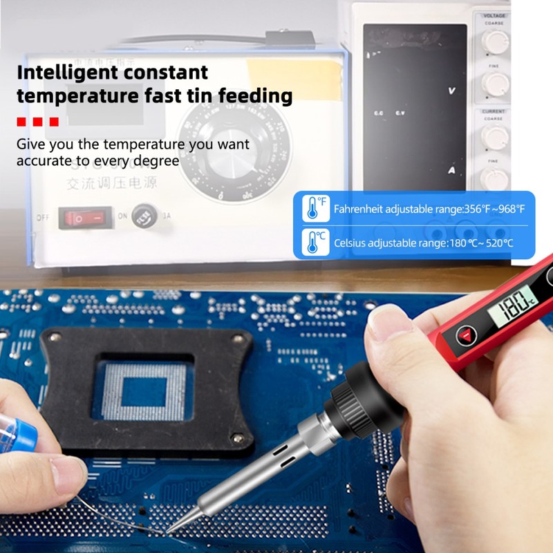 16pcs/set Soldering Iron Kit Multifunctional Electric Tools Soldering Iron Portable