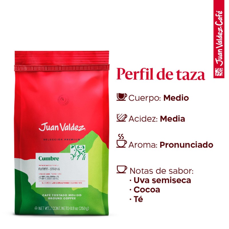 Juan Valdez | 2 Pack Café Molido Cumbre y Volcán