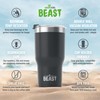 Beast 30 oz Tumbler Stainless Steel Vacuum Insulated Coffee Ice
