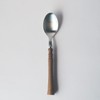 Takakuwa Metal Turning Wood Cutlery, Natural Dinner Spoon 410897