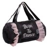 Born to Dance Barrel Bag Girls Gym Holdall Duffle School
