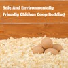 Woanger Chicken Coop Bedding White Poplar Wood Flakes Big Fresh