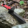 Metal Detecting Shovel with Carry Sheath, Heavy Duty Double Serrated