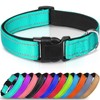 Joytale Reflective Dog Collar,12 Colors,Soft Neoprene Padded Breathable Nylon Pet