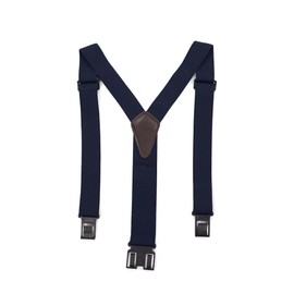 Dickies Men’s Belt Clip Stretch Suspenders, Navy, One Size