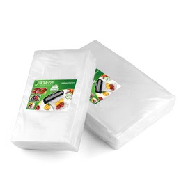 WVacFre 100 Count 15x25(50) and 20x30(50) Textured Vacuum Sealer Bags for Food,BPA Free and Heavy Duty Embossed Vacuum Seal Food Sealer Bags,Great for Sous Vide Vaccume Sealer PreCut Bag