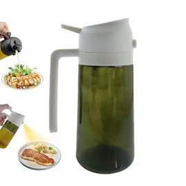 HWHIEUAIK Kitchen Maiden 2 in 1 Oil Dispenser, 2024 New Kitchenmaiden 2 In 1 Oil Sprayer for Cooking，Olive Oil Dispenser Bottle Spray And Pour for Air Fryer, Salad, Frying, BBQ