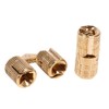 4Pcs Invisible Hinges, Brass Barrel Hinges Concealed Hinges for DIY