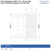 VARIOSAN Tap extension 16874, 3/4 inch x 20 mm, brass,