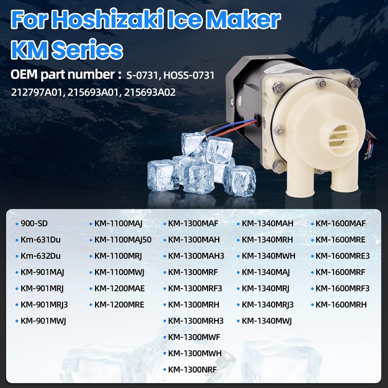 Farpida S-0731 Ice Machine Motor Fits for Hoshizaki Ice Maker