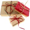 CREATRILL 3 Rolls Red Green Kraft 1/4" by 492 Feet