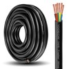 YDDECW 6 Way Heavy Duty 25FT 100% Pure Copper 6