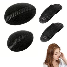 ZHEJIA Large Hair Base [4 Pieces] Large Hair Cushion for Women, Volume Increasing, DIY Bump Styling, Large and Small Set