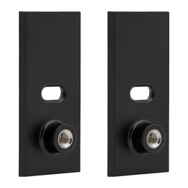 Holicfun 1/4 Inch-20 Threaded Mount Adapter for Spotlight Cam Pro and Spotlight Cam Plus - 2 Pack, Black