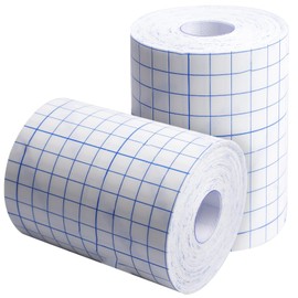 2 Stück Medizinisches Tape: 10cm*10m Atmungsaktives Klebeband, Medizinisches Klebeband, Fixierung Elastischer, Klebeband Vlies Bandage Zur für Rücken Schulter Arme Handgelenke Oberschenkel