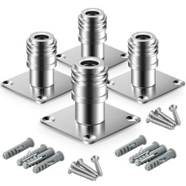 M MINGLE Automatic Foam Cannon Holder, Foam Cannon Wall Mount with 1/4" Quick Connect - 4 Pack