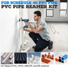 BLEKOO PVC Pipe Reamer 3 Inch, PVC Socket Saver, Fit
