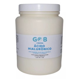 GO3B Crema Facial De Ácido Hialurónico Ozonizada - Gob - 1 Kilo Tipo de piel Todo tipo de piel