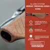 CONTEC Bicycle Grips Merge Trekking Ergo Cork, 140 mm, D3
