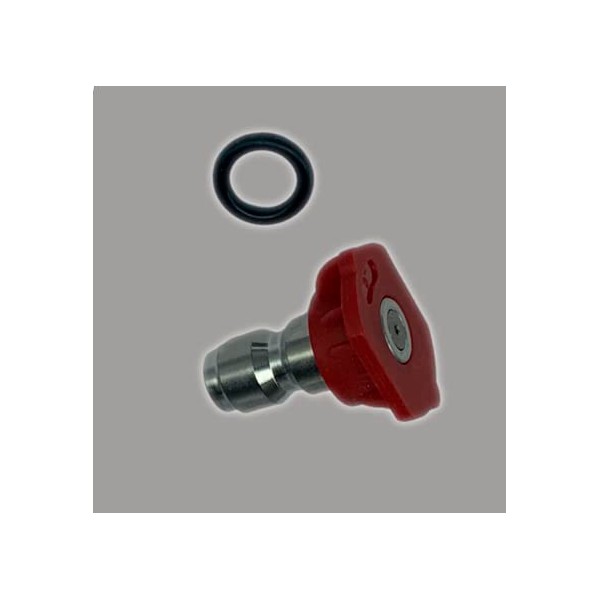Pressure Washer Quick Connect Tip Nozzle Size 8 GPM Red