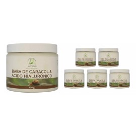 Productos Mart Mexico Crema Facial Baba De Caracol Con Á.hiaulorónico (400g) 6pack