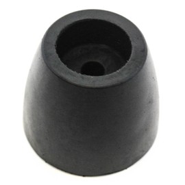 Red Hound Auto Rubber Bumper for Trailer Compatible with Ramp Door Truck 2 Inches Thick Cone Replacement Cargo Stop