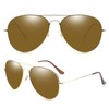 Soarea Aviator Sunglasses 62mm for Women Men Alloy Frame Pilot