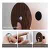 Motion Sensor Night Light Wood Rechargeable Battery-Powered Stick-On Step Lights