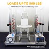 Hiqufet Shower Chair for Inside Shower(500lb), 5 Height Adjustable Shower