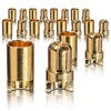 Gold Contact Connector Heavy Duty Plug 6.5 mm 10 Pairs