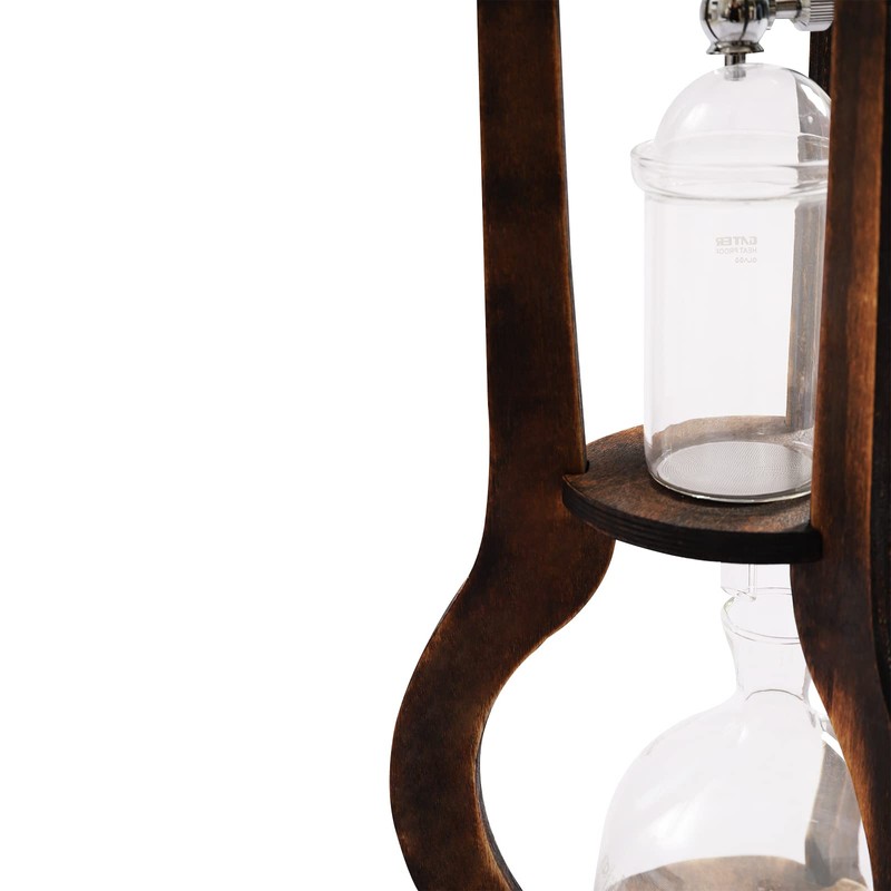 DUTTIETY Ice Cold Drip Tower, 6-8 Cups 600ml Portable Cold