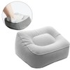 Homoyoyo 2 Pcs Inflatable Foot Rest Pad Travel Foot Sling