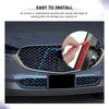 LUWU Front Grill Mesh Compatible With 2023 2024 2025 Mazda
