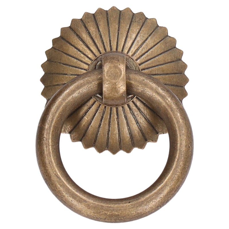 10Pcs Drawer Handles Premium Brass Durable Rustproof Vintage Style Antique