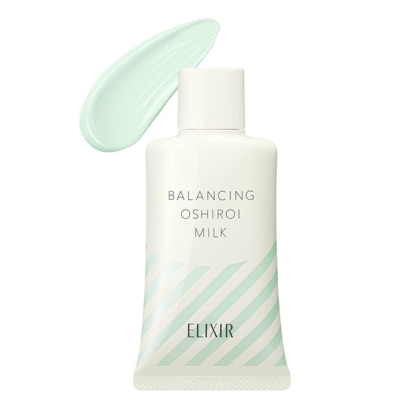 Elixir Lufre Balancing Funny Milk GR for Morning and Day Use (Serum, Cream, Milky Lotion) Refreshing Cool Herbal Scent, Main Unit 1.2 oz (35 g)