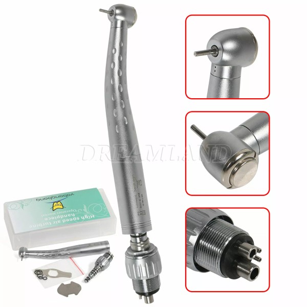 Yabangbang Dental Fast High Speed TURBINE Handpiece + 4-Hole Quick