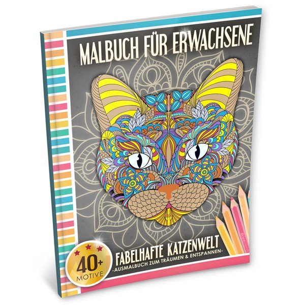 Kleestern Malbuch für Erwachsene
