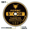 FOXBC 5-1/2-Inch 130 Tooth Plywood, Veneer, OSB, Plastic Cutting Circular
