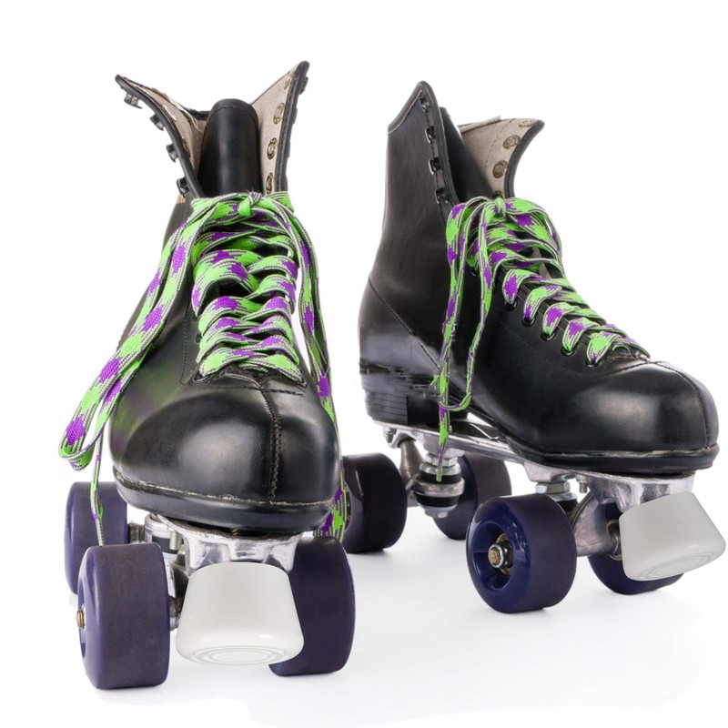 IMIKEYA 4pcs White Rubber Roller Skate Toe Stoppers with Screws