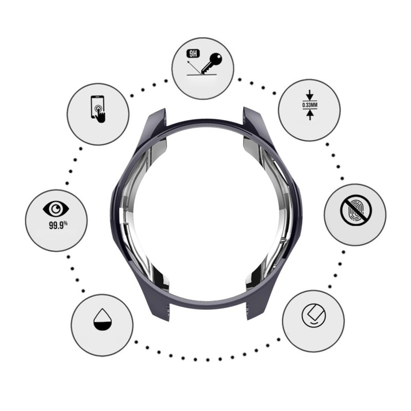 DOITOOL 5pcs TPU Protective Cover Case for Watch Scratch Shock