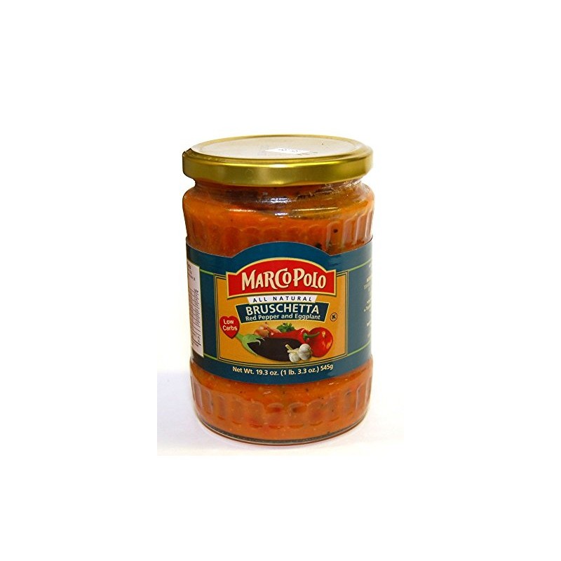 Bruschetta, Red Pepper and Eggplant Spread (marco polo) 19.3oz