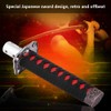 Katana Shift Knob Samurai Sword Gear Shifter with 4 Adapters,