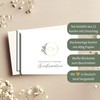 Briefzauber 12 x Confirmation Invitation Cards with 12 x Envelopes,
