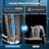 High Pressure Magnetic Shower Head with handheld - 10 Spray