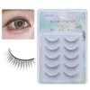 Hannie wish False Eyelashes, Natural, Upper Eyelashes, Short, Buttocks, Popular,